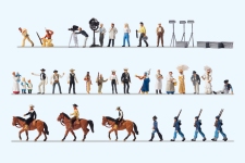 Preiser 13275 - H0 - Filmset Wild-West (35 Figuren mit Zubehör)